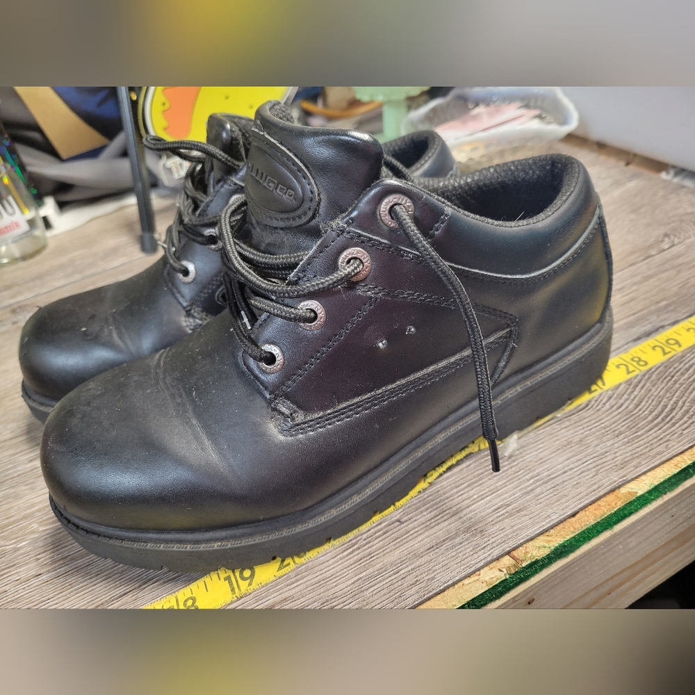 Lugz Slip Resistant Black Shoes‎ Mens Size 10